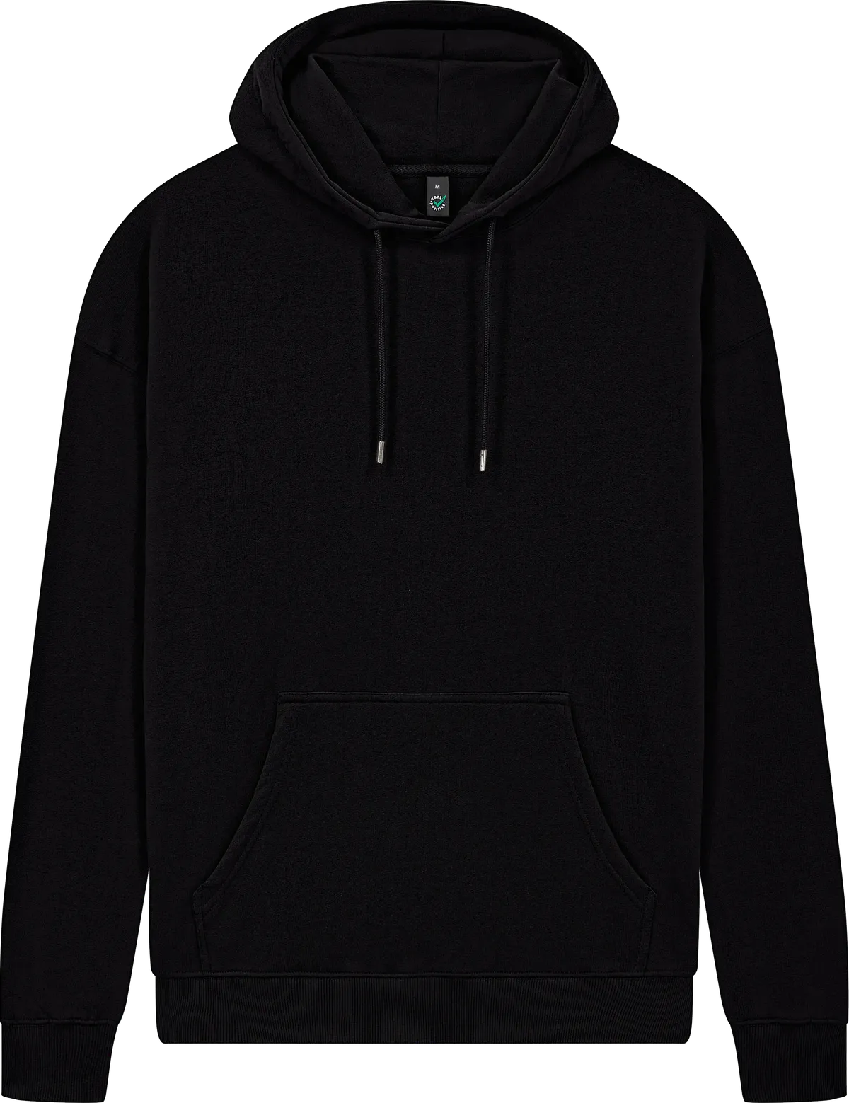 EP31P-BL2 - Earth Positive® Heavy Pullover Hoodie - Black