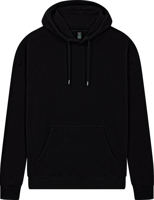 EP31P-BL2 - Earth Positive® Heavy Pullover Hoodie - Black