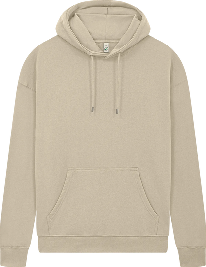 EP31P-SA1 - Earth Positive® Heavy Pullover Hoodie - Light Beige (Sand)