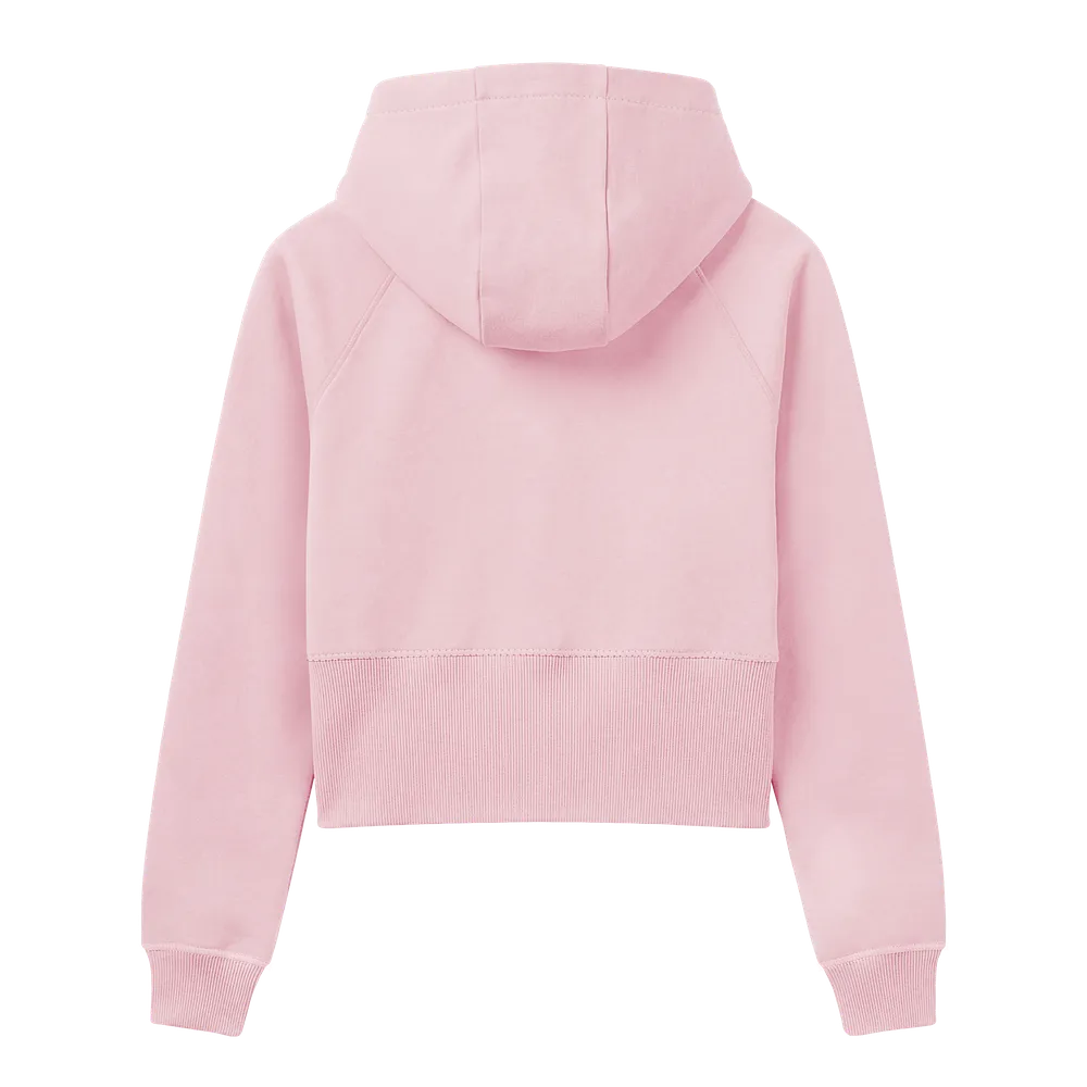EP320-BP1 - Women's Cropped Hoodie - Baby Pink