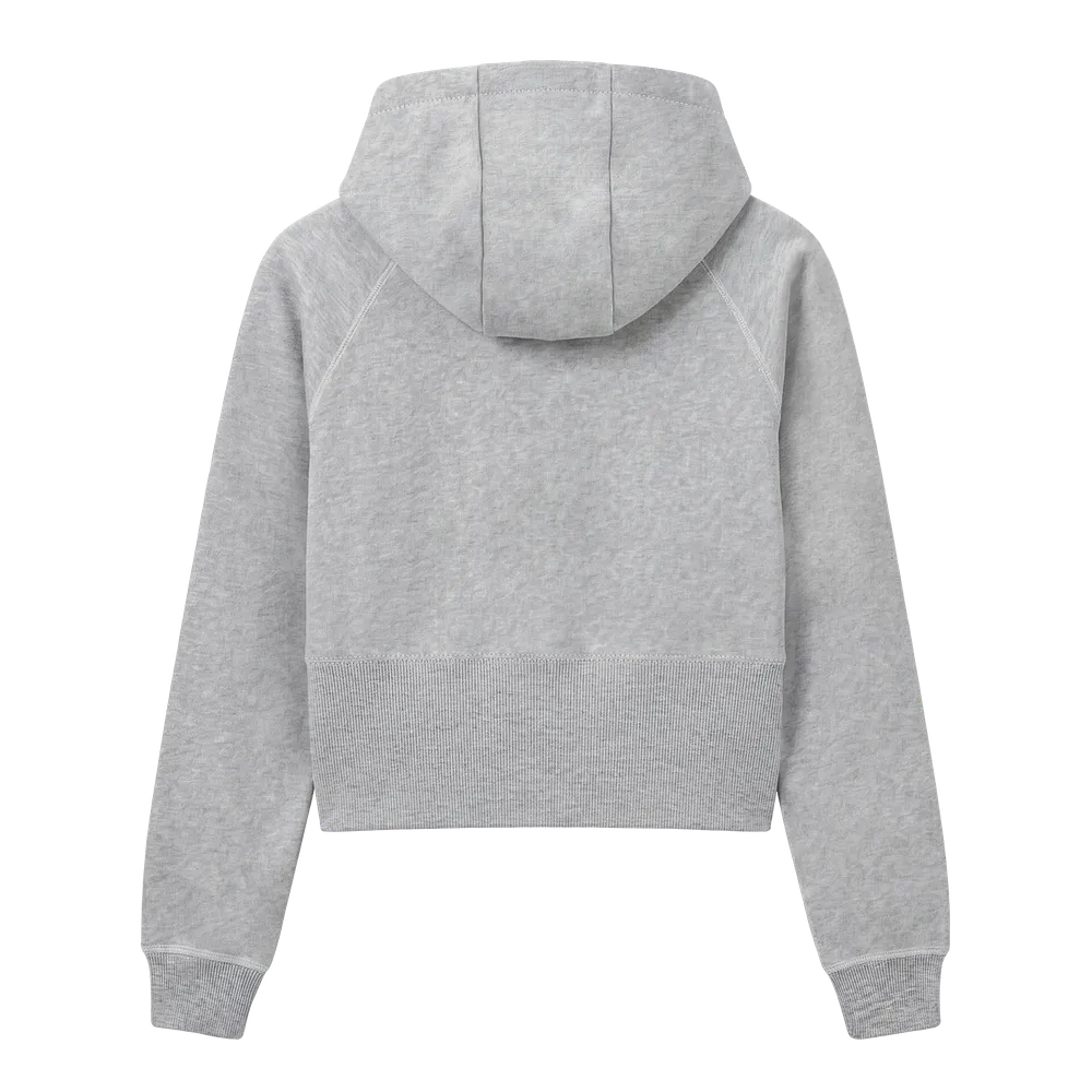 EP320-LHE5 - Women's Cropped Hoodie - Light Heather