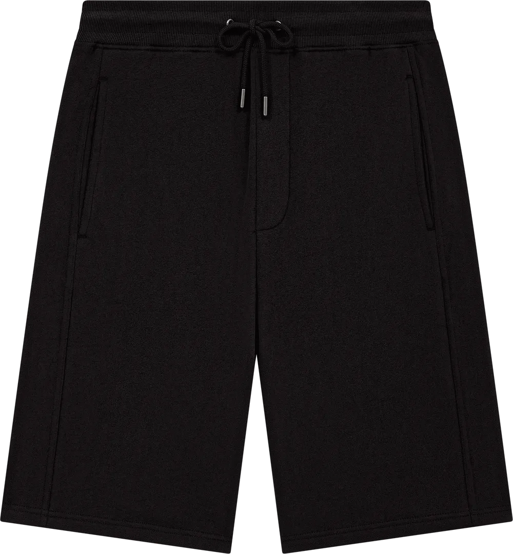 EP341-SUBL3 - Sweat Shorts - Sueded Black