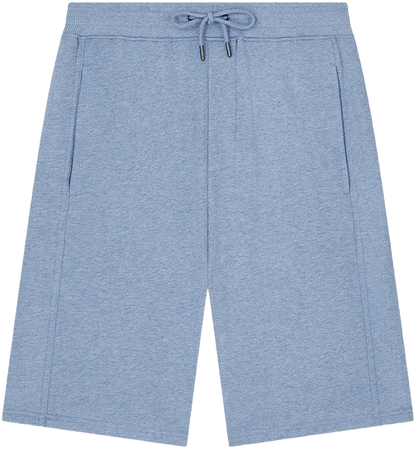 EP341-SULBHE3 - Sweat Shorts - Sueded Light Blue Heather