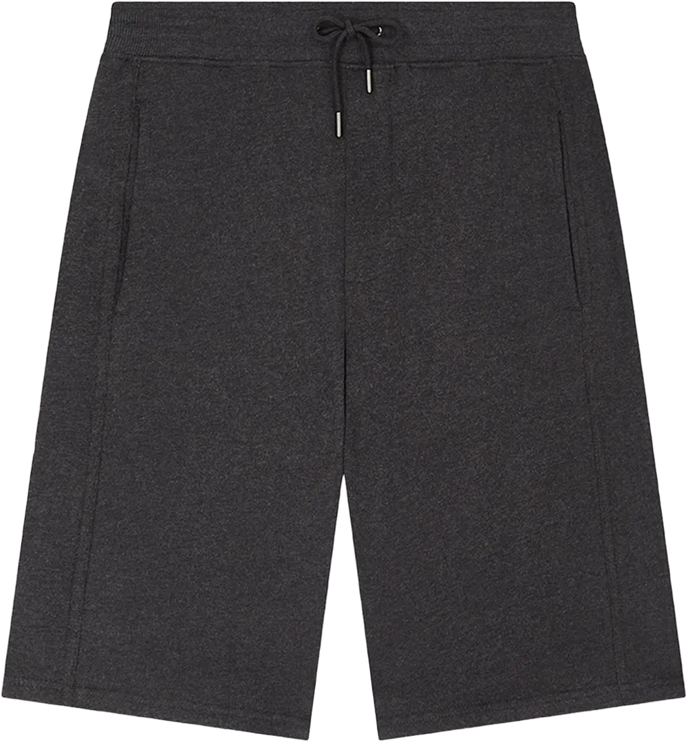 EP341-SUBLHE3 - Sweat Shorts - Sueded Black Heather