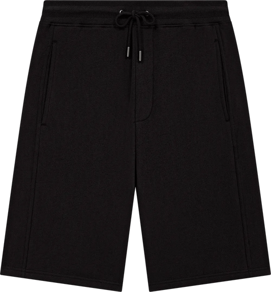 EP341-SUBL3 - Sweat Shorts - Sueded Black
