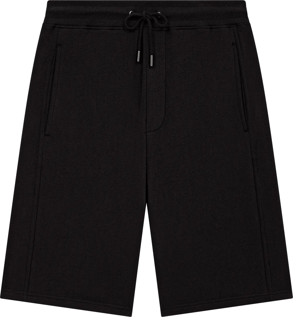 EP341-SUBL3 - Sweat Shorts - Sueded Black
