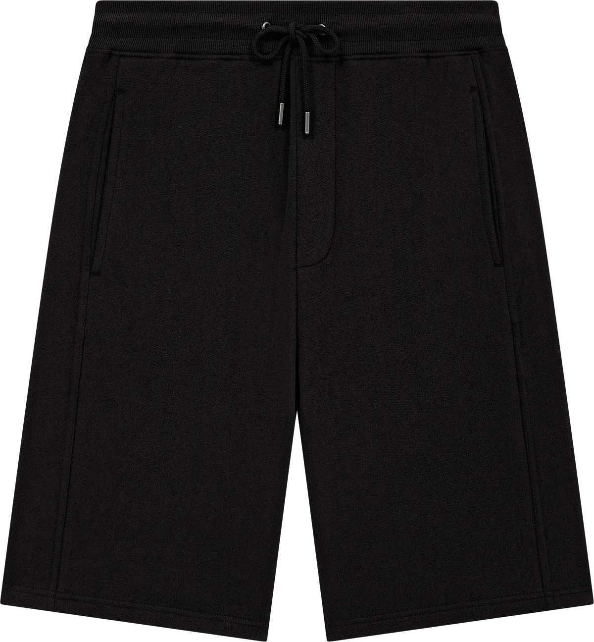 EP341-SUBL4 - Earth Positive® Sweat Shorts - Sueded Black