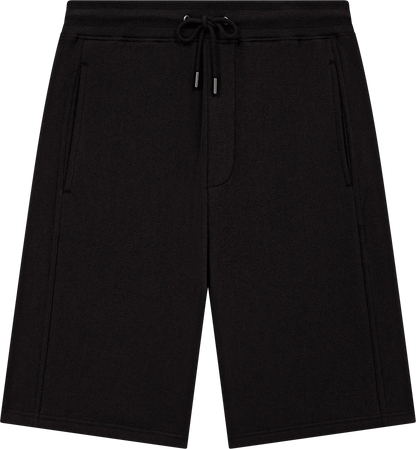 EP341-SUBL4 - Earth Positive® Sweat Shorts - Sueded Black