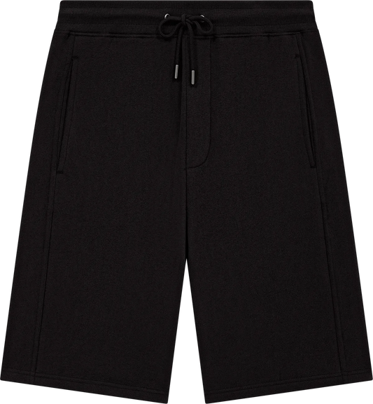 EP341-SUBL4 - Earth Positive® Sweat Shorts - Sueded Black