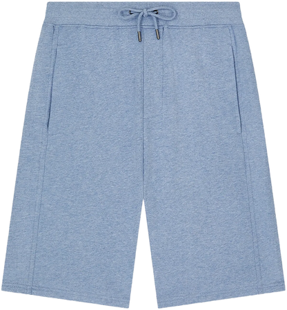 EP341-SULBHE4 - Sweat Shorts - Sueded Light Blue Heather