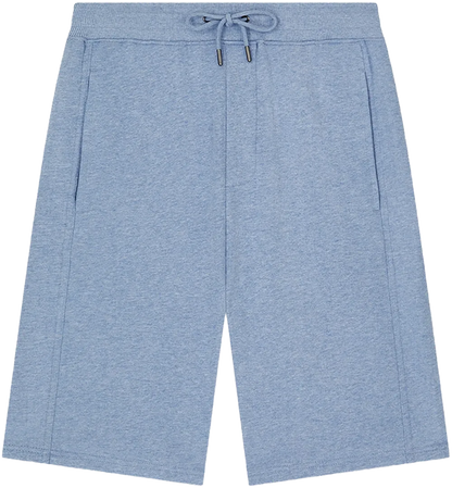 EP341-SULBHE3 - Sweat Shorts - Sueded Light Blue Heather