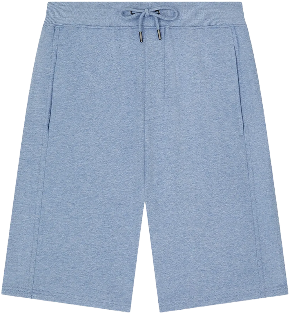 EP341-SULBHE4 - Sweat Shorts - Sueded Light Blue Heather