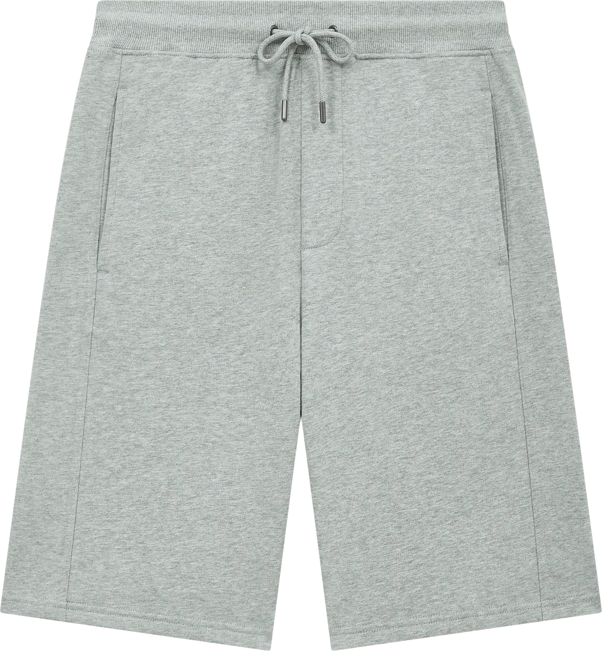 EP341-SULHE3 - Earth Positive® Sweat Shorts - Sueded Light Heather