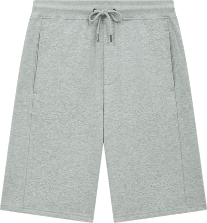 EP341-SULHE3 - Earth Positive® Sweat Shorts - Sueded Light Heather