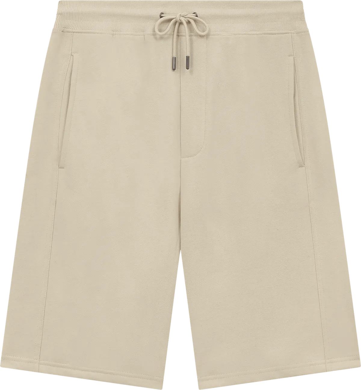 EP341-SUSA1 - Earth Positive® Sweat Shorts - Sueded Light Beige