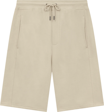 EP341-SUSA1 - Earth Positive® Sweat Shorts - Sueded Light Beige