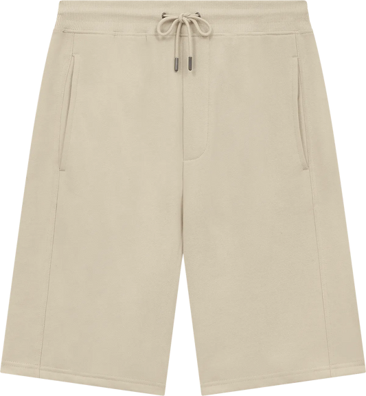 EP341-SUSA4 - Earth Positive® Sweat Shorts - Sueded Light Beige