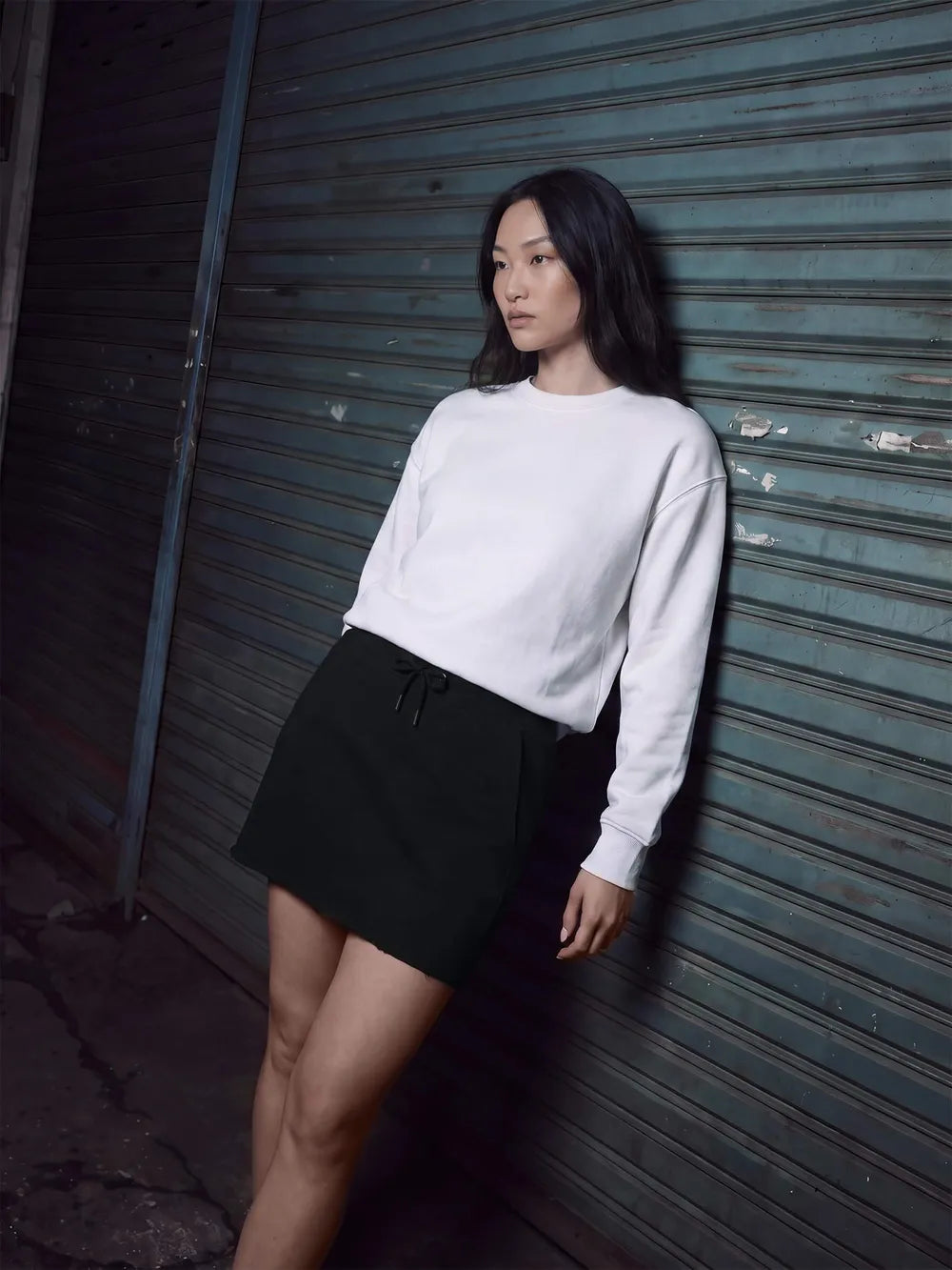 EP342 - Raw Hem Skirt