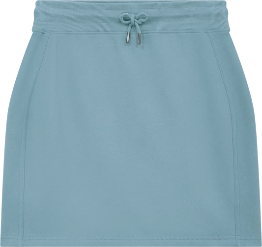 EP343-SUBD2 - Sweat Skirt - Sueded Blue Dusk