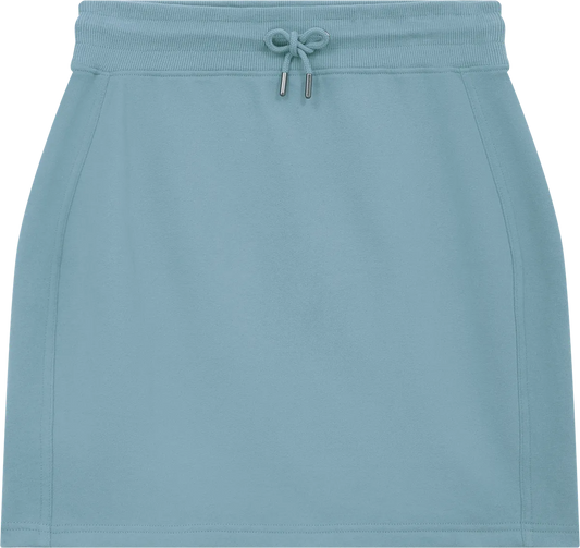 EP343-SUBD0 - Earth Positive® Sweat Skirt - Sueded Blue Dusk
