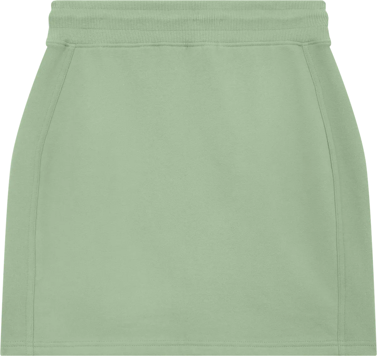 EP343-SUBGR3 - Earth Positive® Sweat Skirt - Sueded Bamboo Green