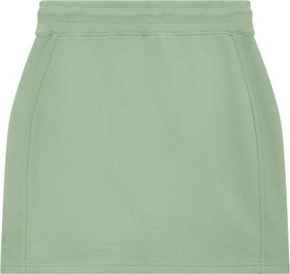EP343-SUBGR3 - Earth Positive® Sweat Skirt - Sueded Bamboo Green