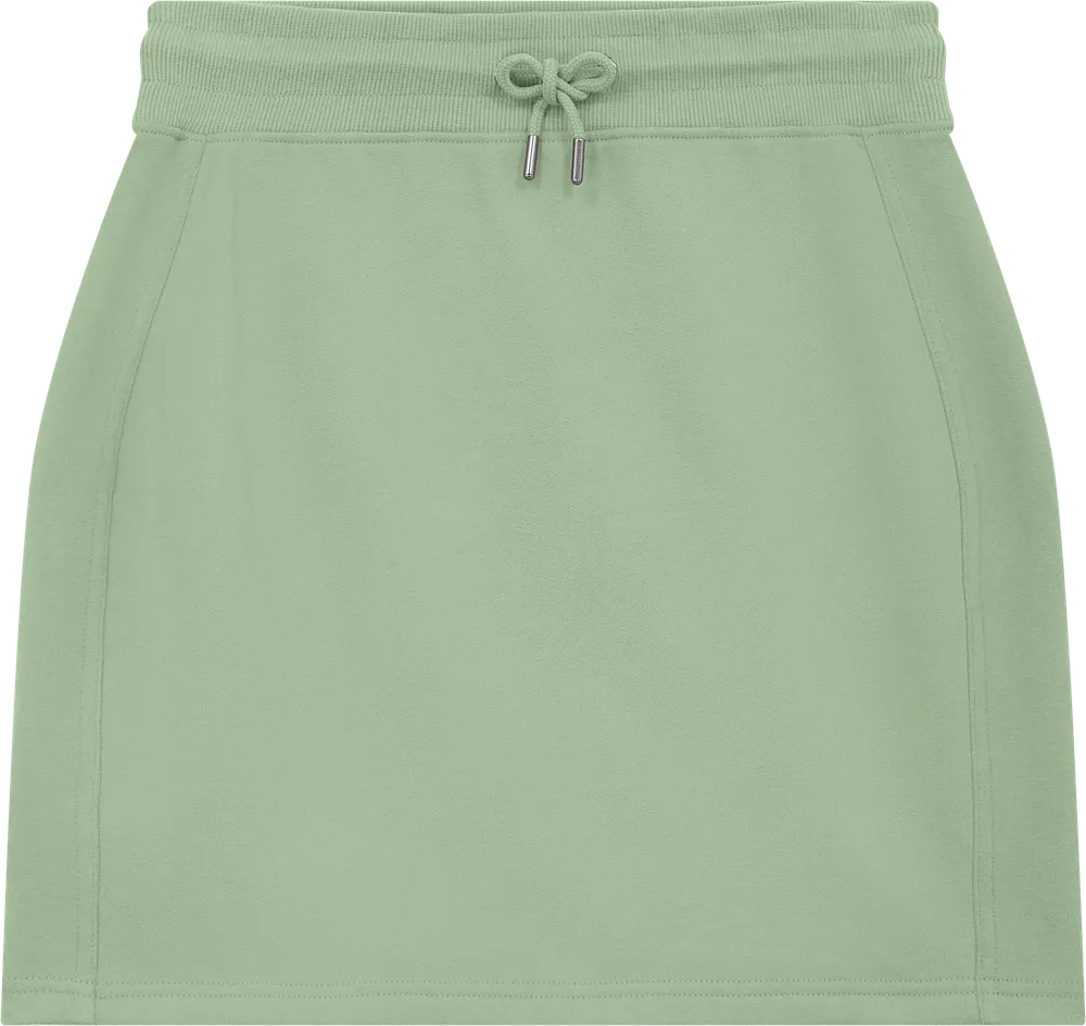 EP343-SUBGR4 - Sweat Skirt - Sueded Bamboo Green