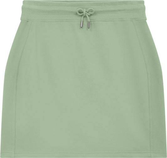 EP343-SUBGR2 - Earth Positive® Sweat Skirt - Sueded Bamboo Green
