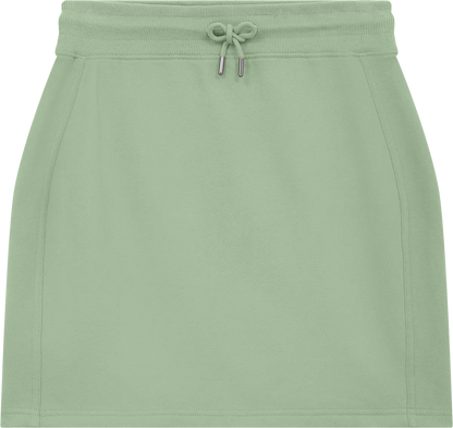 EP343-SUBGR1 - Sweat Skirt - Sueded Bamboo Green