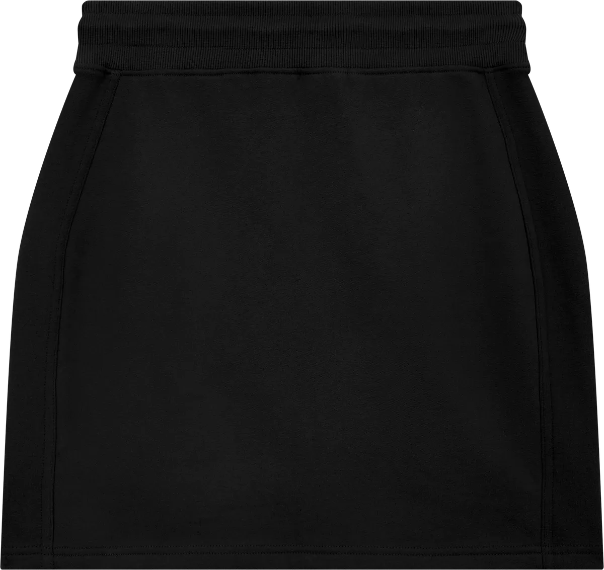 EP343-SUBL2 - Sweat Skirt - Sueded Black