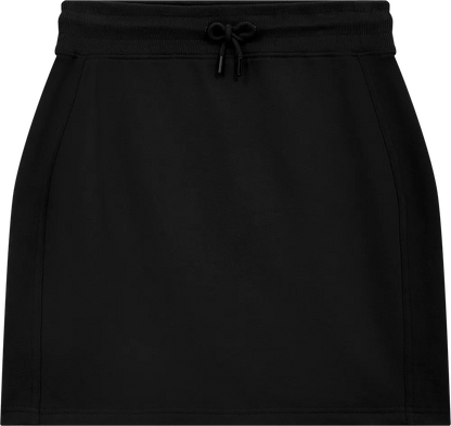 EP343-SUBL4 - Sweat Skirt - Sueded Black