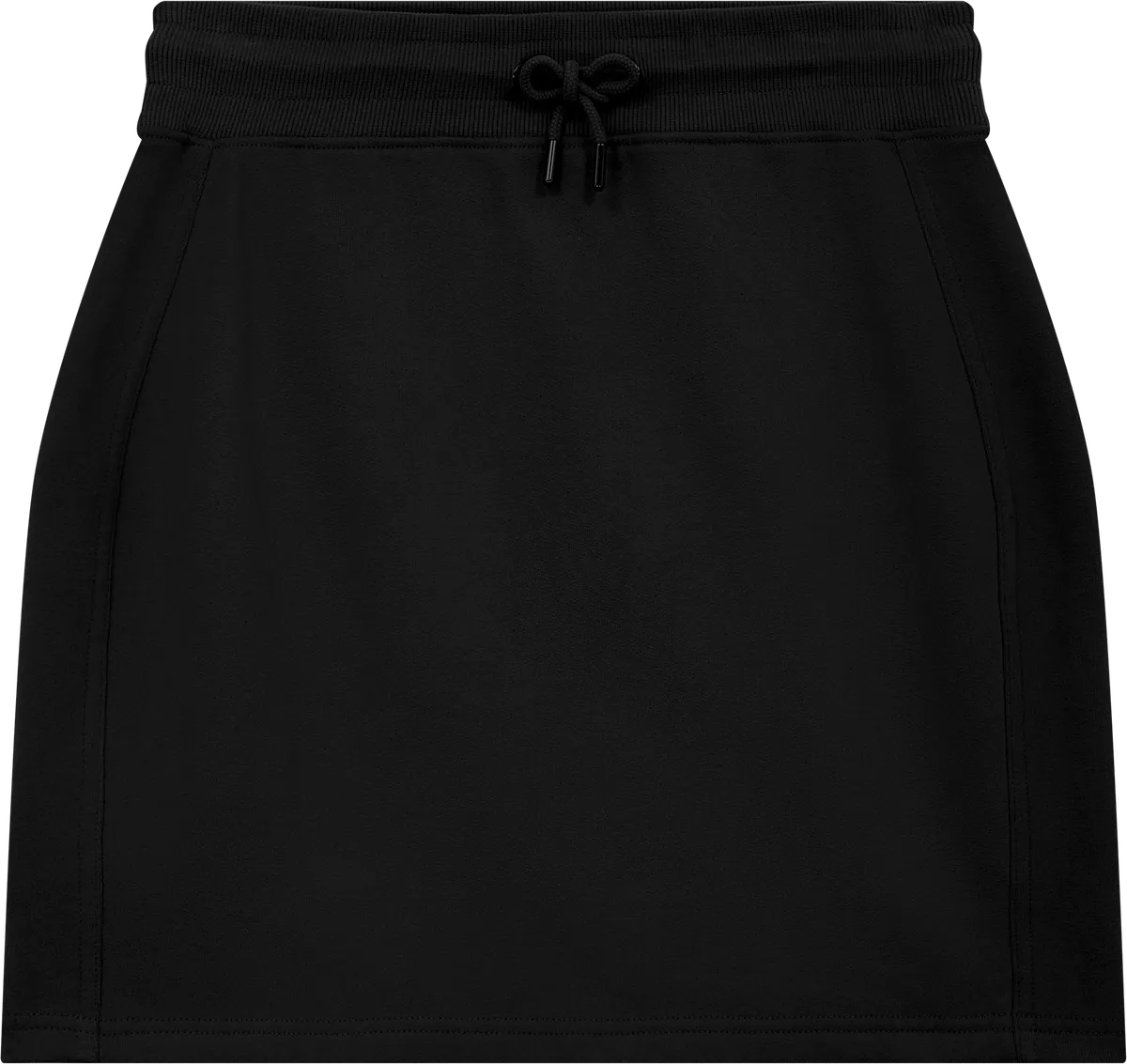 EP343-SUBL4 - Sweat Skirt - Sueded Black