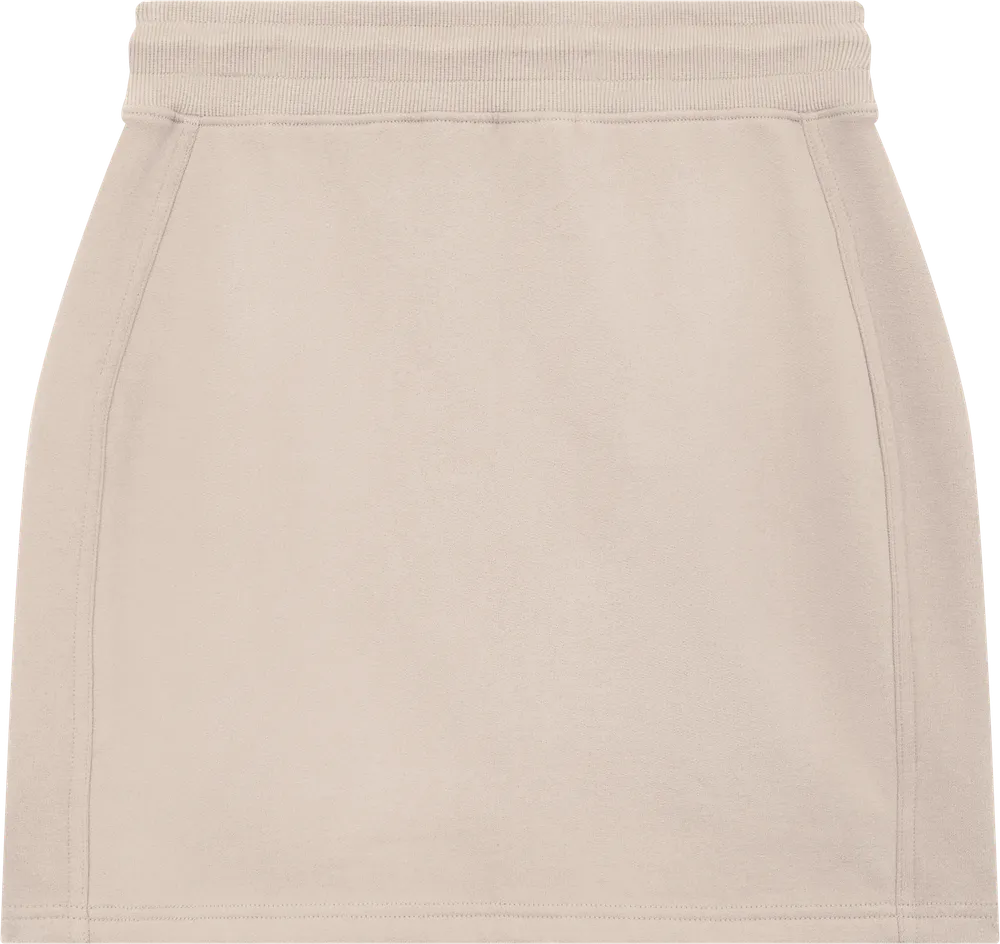 EP343-SUFA1 - Sweat Skirt - Sueded Fawn