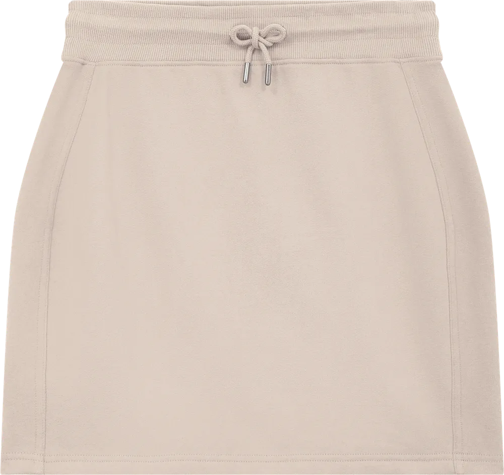 EP343-SUFA2 - Sweat Skirt - Sueded Fawn