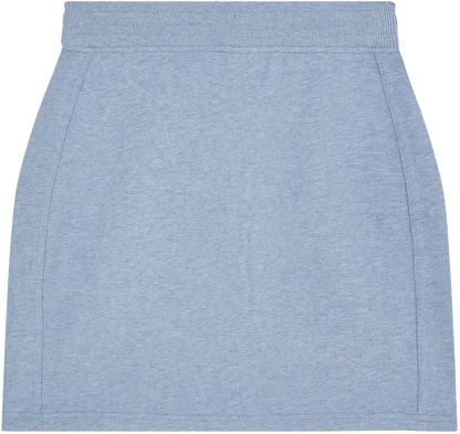 EP343-SULBHE5 - Sweat Skirt - Sueded Light Blue Heather
