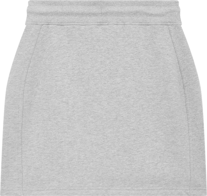 EP343-SULHE2 - Sweat Skirt - Sueded Light Heather