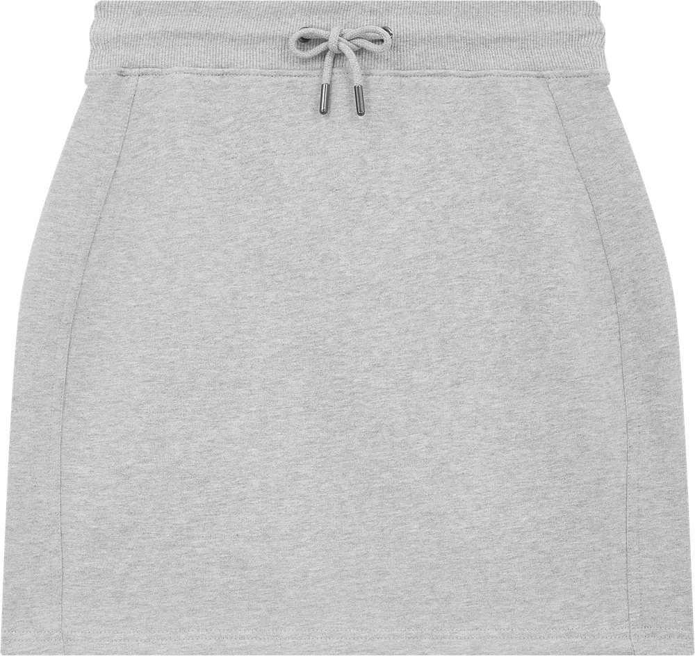 EP343-SULHE5 - Sweat Skirt - Sueded Light Heather