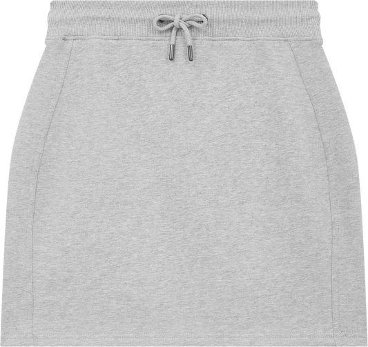 EP343-SULHE5 - Earth Positive® Sweat Skirt - Sueded Light Heather