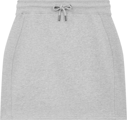 EP343-SULHE1 - Sweat Skirt - Sueded Light Heather