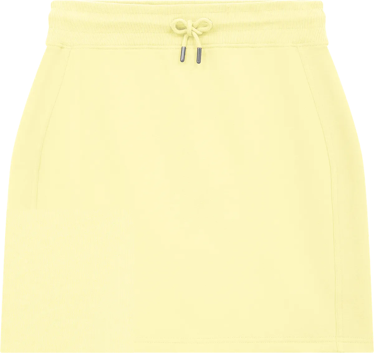 EP343-SUPLE1 - Earth Positive® Sweat Skirt - Sueded Pale Lemon