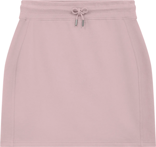 EP343-SUPR5 - Earth Positive® Sweat Skirt - Sueded Miami Pink