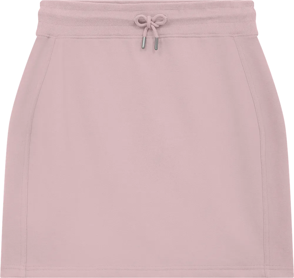 EP343-SUPR5 - Sweat Skirt - Sueded Miami Pink