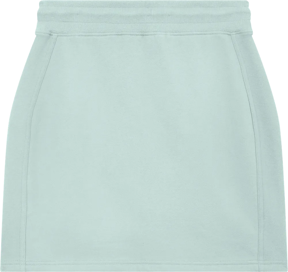 EP343-SUSLGR2 - Sweat Skirt - Sueded Slate Green