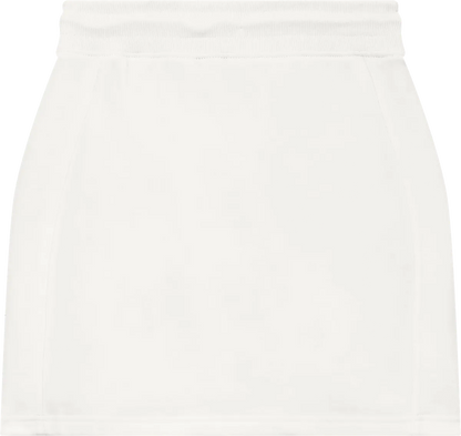 EP343-SUWM5 - Sweat Skirt - Sueded Off White