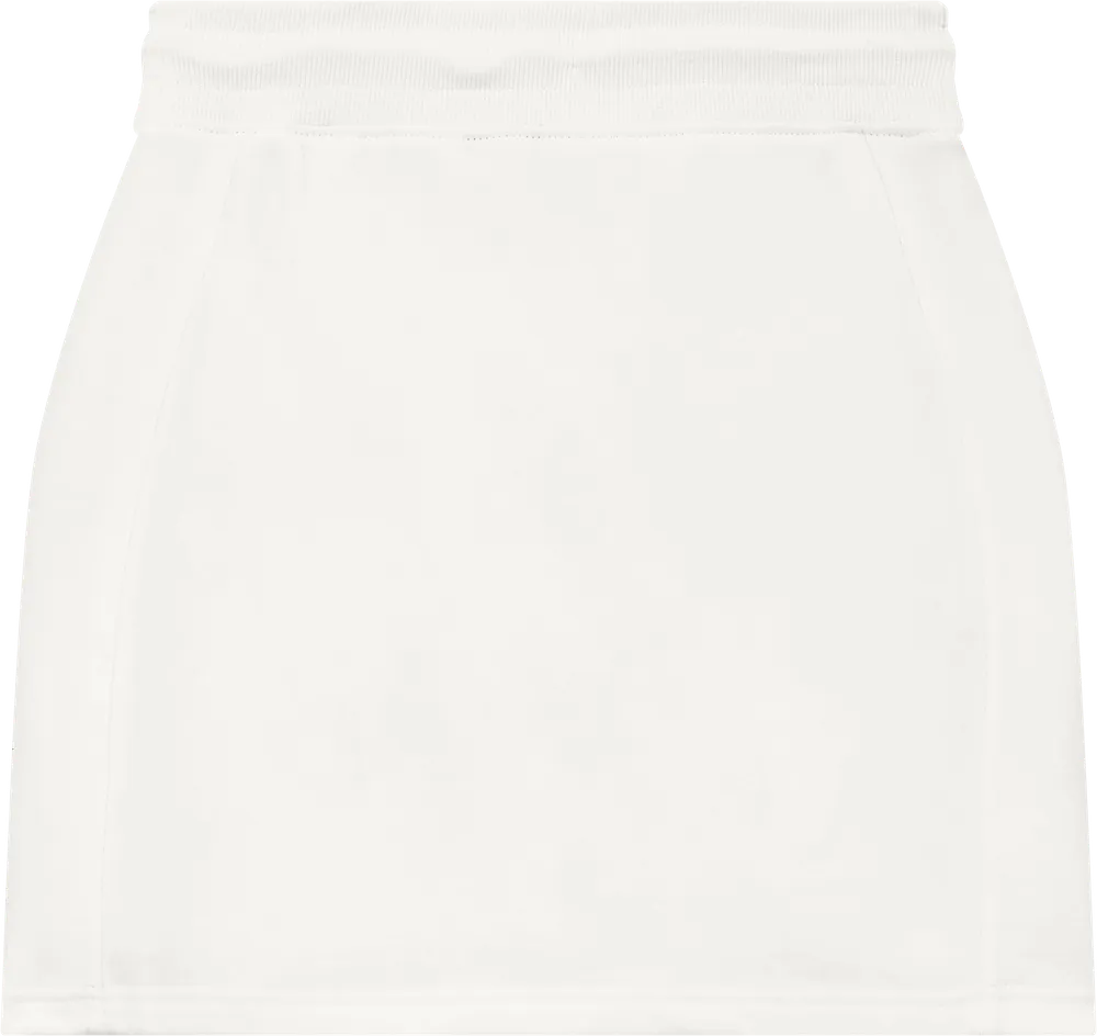EP343-SUWM4 - Sweat Skirt - Sueded Off White