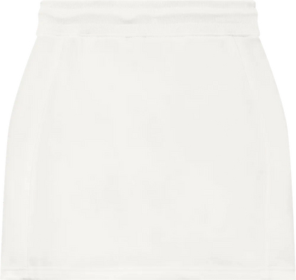 EP343-SUWM2 - Sweat Skirt - Sueded Off White