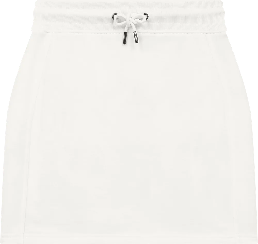 EP343-SUWM3 - Sweat Skirt - Sueded Off White