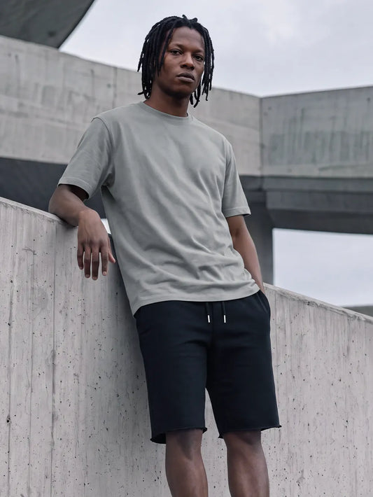 EP344 - Raw Hem Sweat Shorts