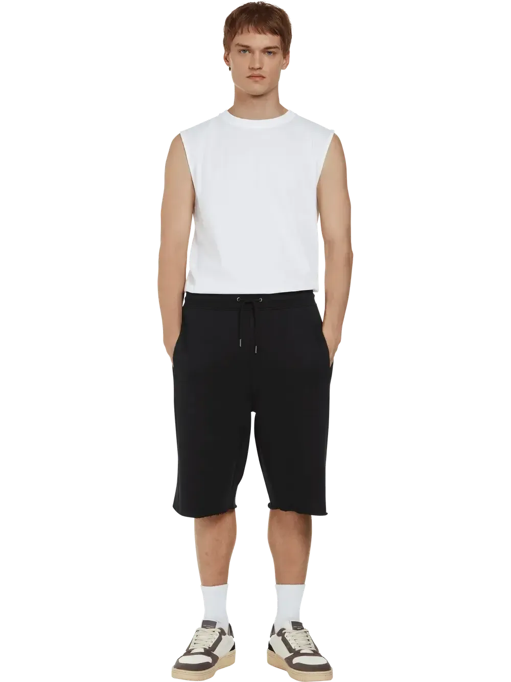 EP344 - Raw Hem Sweat Shorts