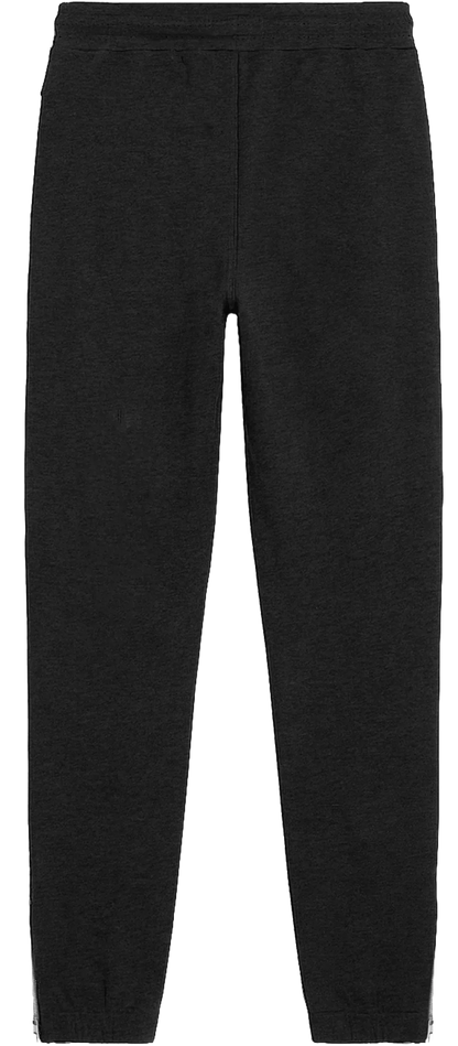 EP345-BLHE0 - Sweatpants with Zips - Black Heather